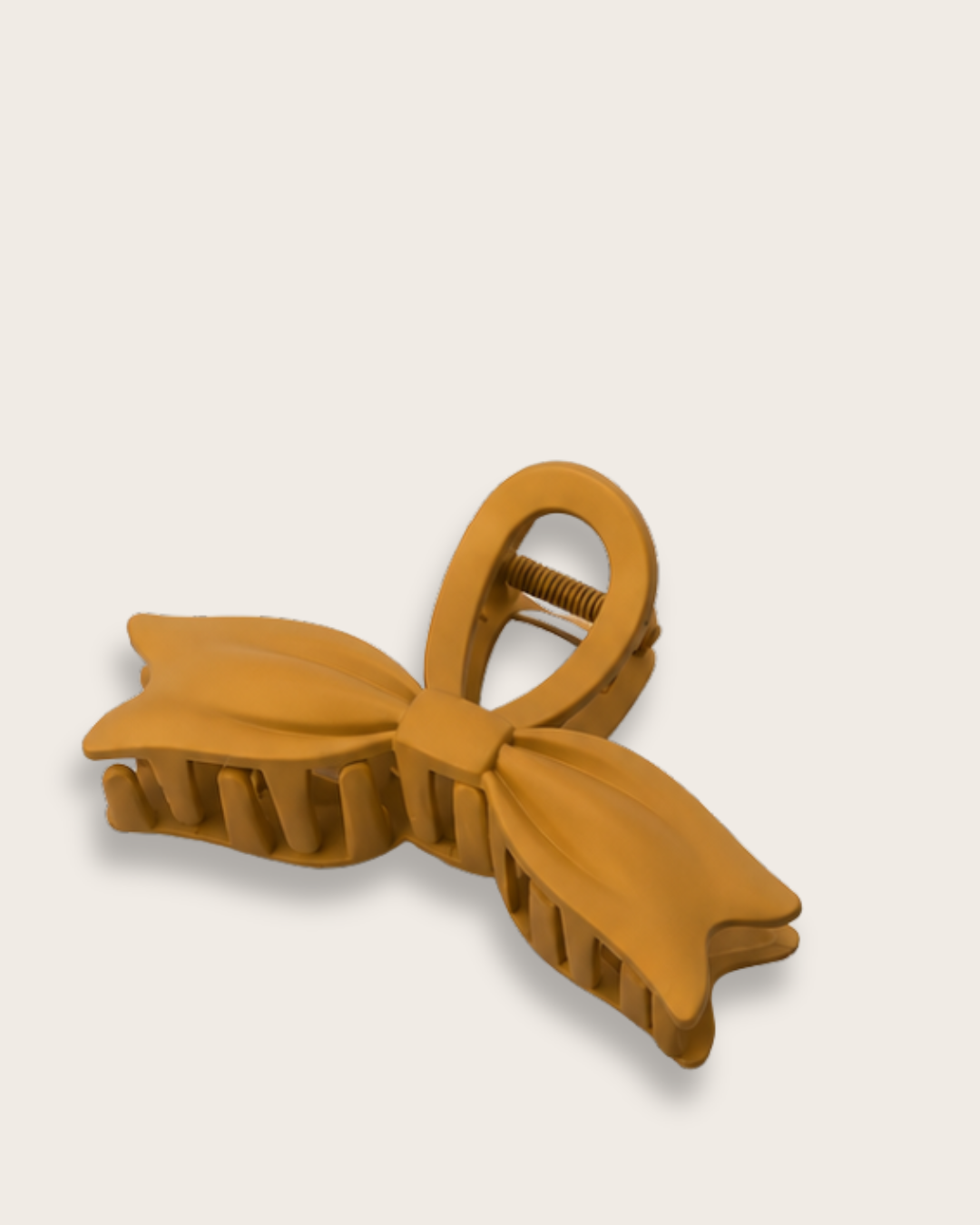 Korean Matte Bow Claw Clip | Non Slip Hair Clutcher