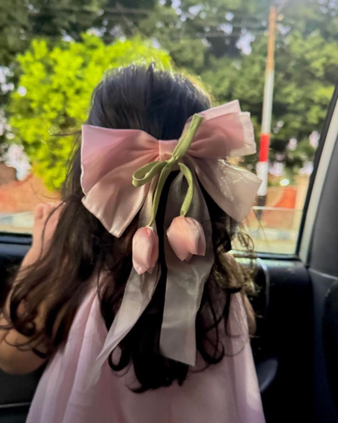 Korean Tulip Flower Hair Clip