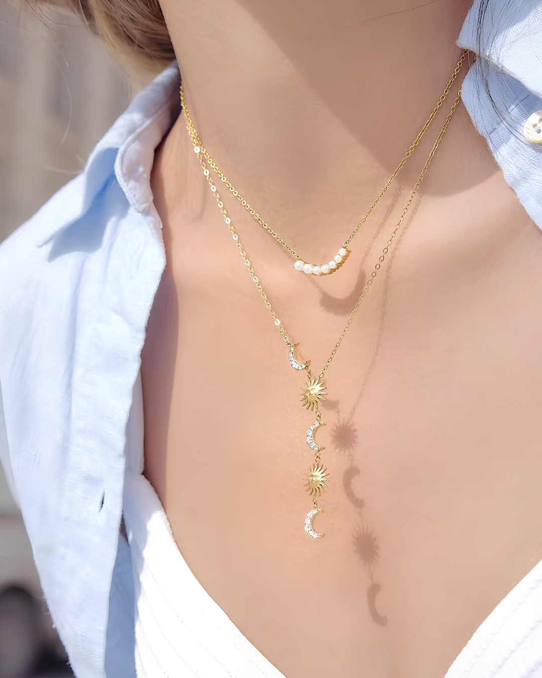 SUN MOON PENDANT