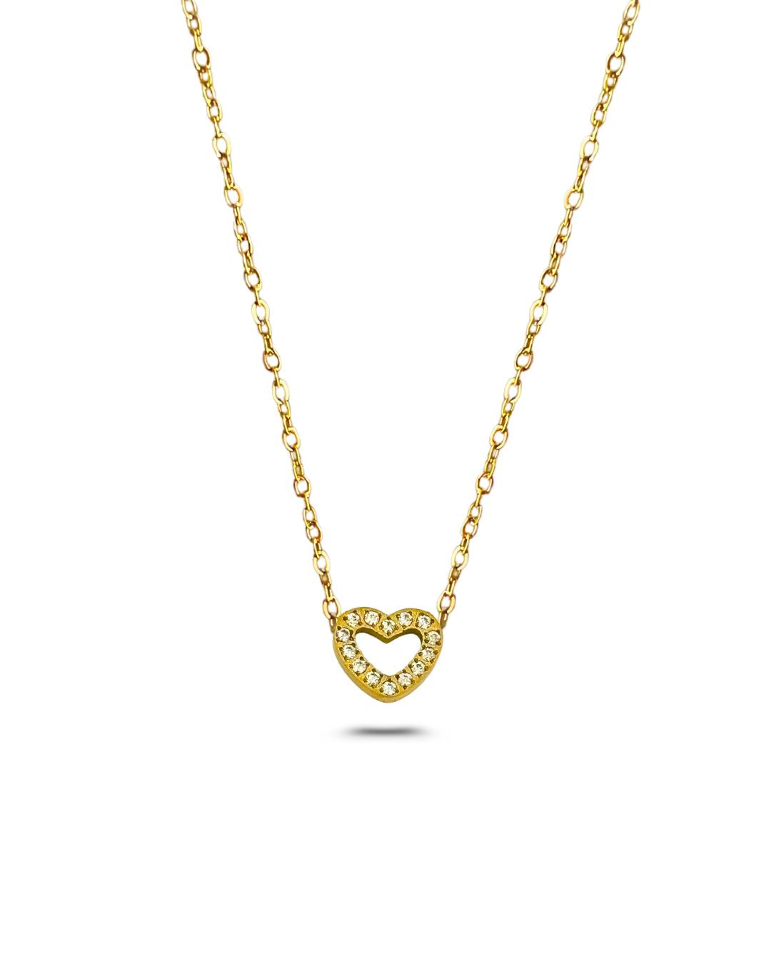 STUD HEART PENDANT
