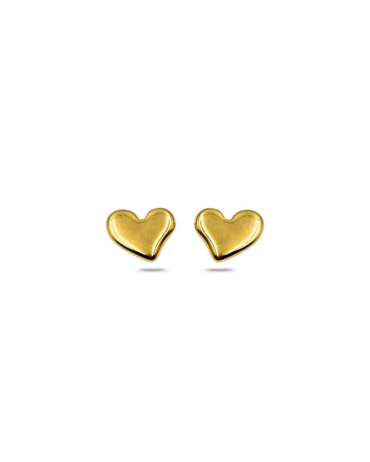 PUFF HEART EARRINGS
