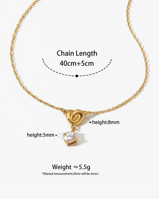 HEART DROP PENDANT