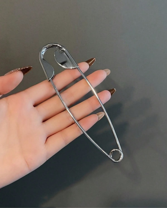 Safety Pin Claw Clip