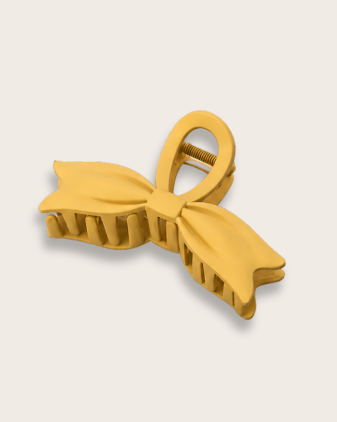 Korean Matte Bow Claw Clip | Non Slip Hair Clutcher