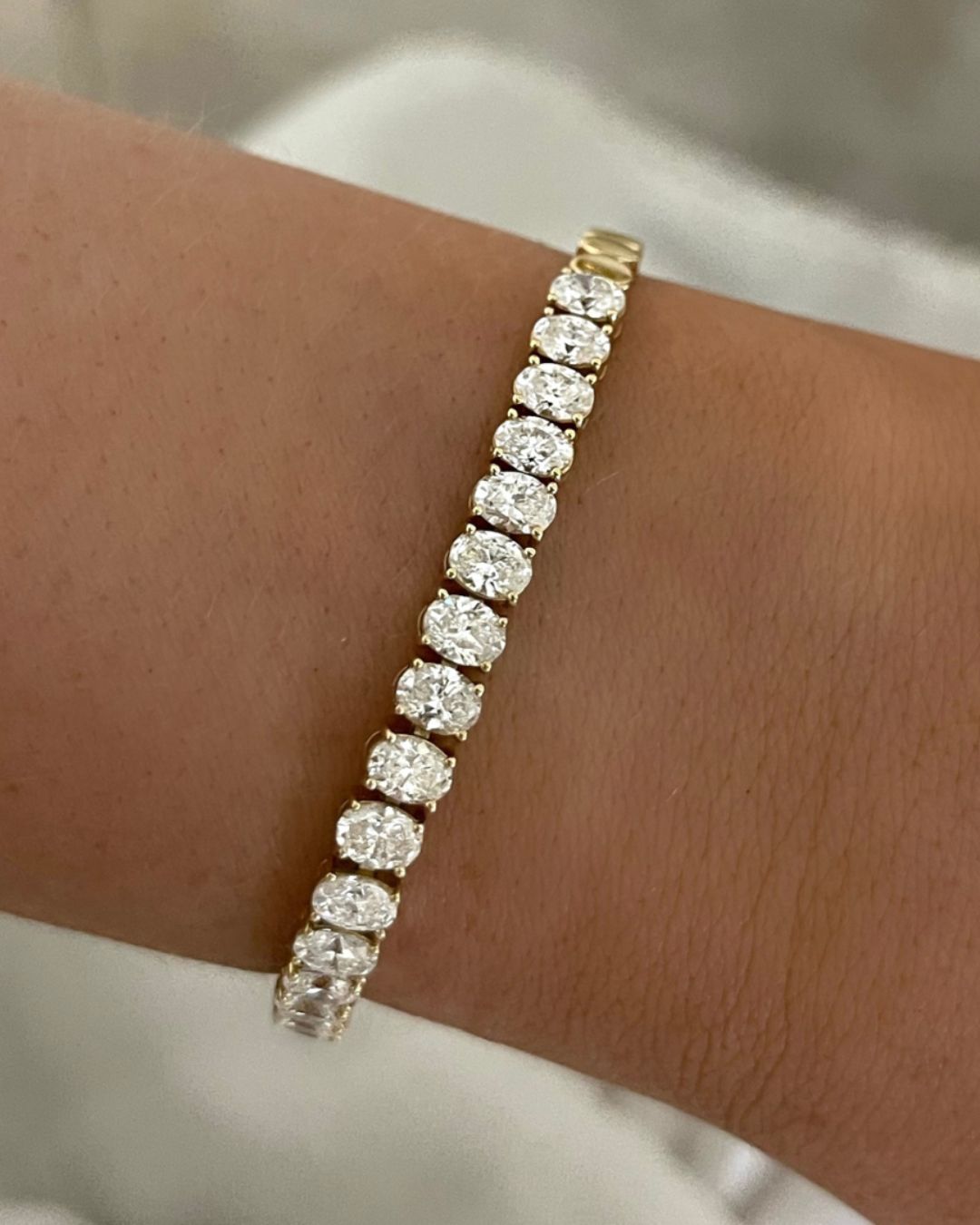 OVAL TENNIS BRACELET