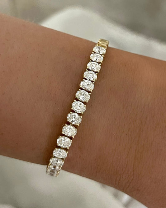 OVAL TENNIS BRACELET