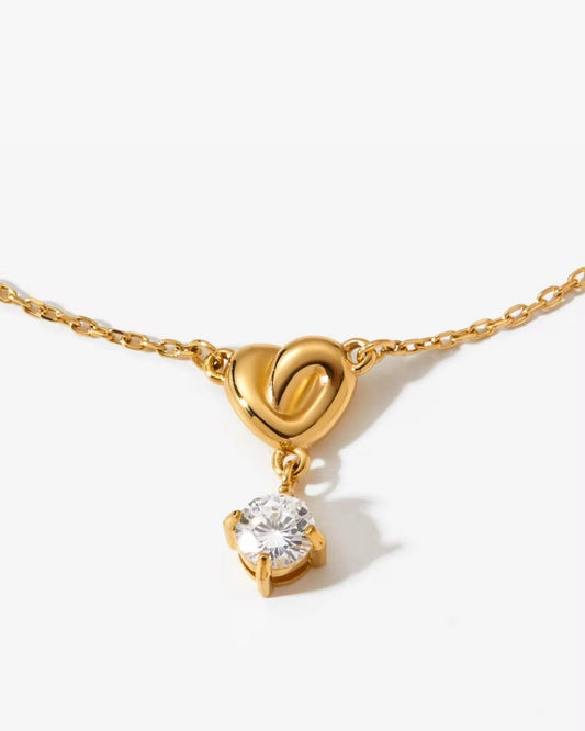 HEART DROP PENDANT