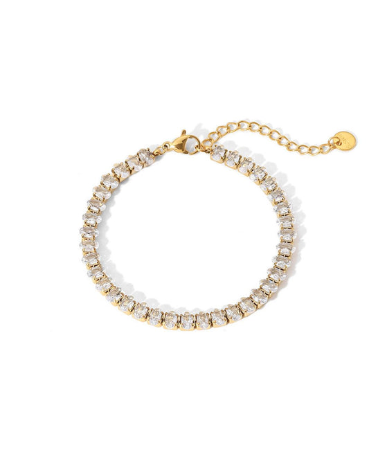 OVAL TENNIS BRACELET
