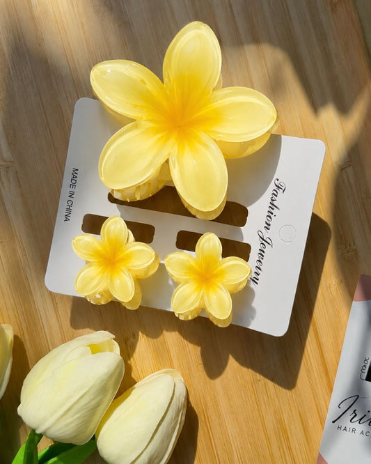 SET OF 3 FLOWER