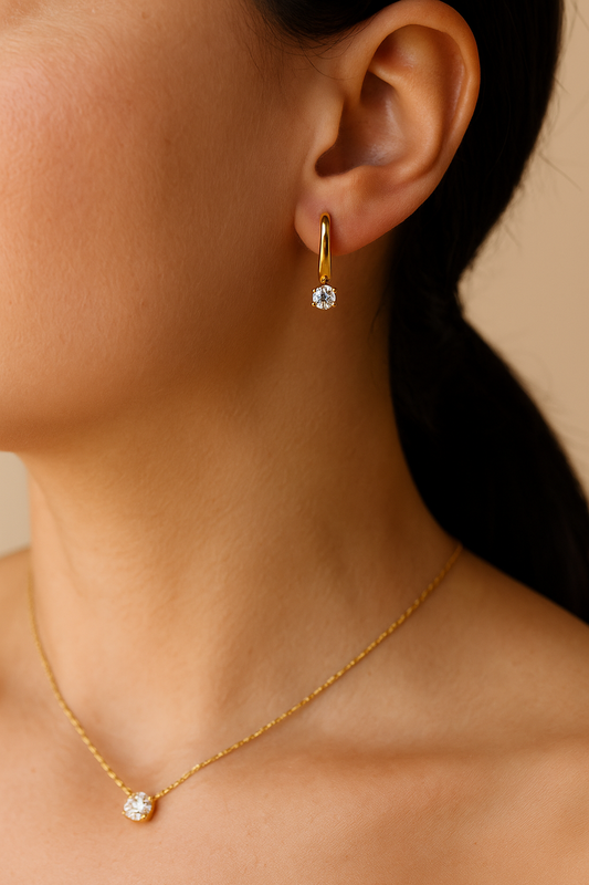 CRYSTAL STUD SET
