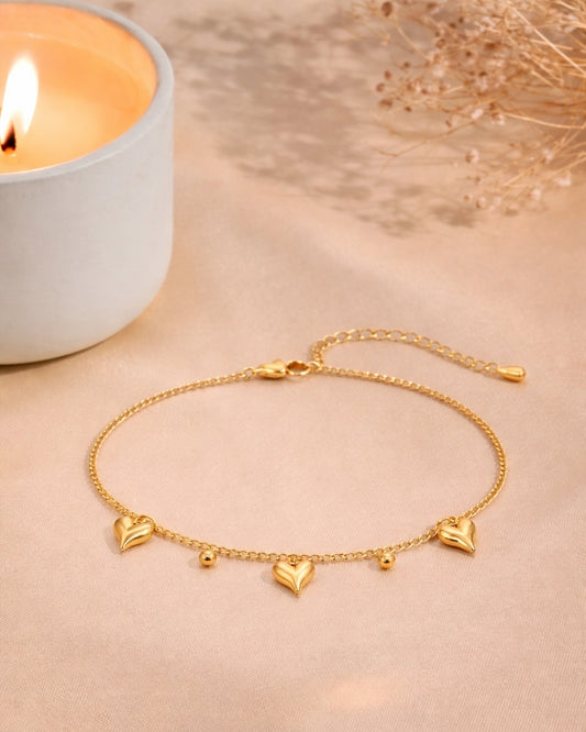 DROP HEART BRACELET