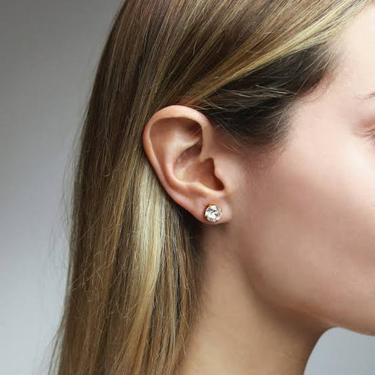 CRYSTAL STUD EARRINGS