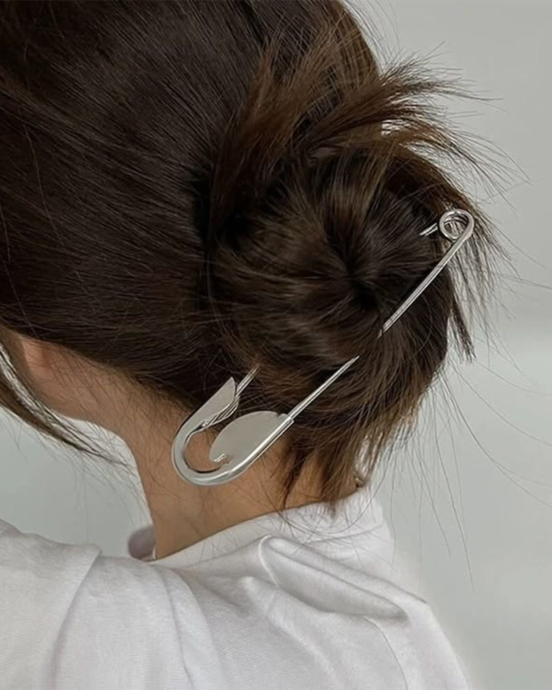 Safety Pin Claw Clip