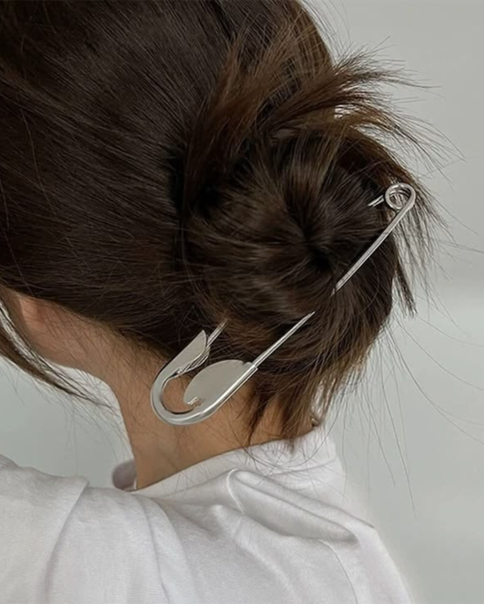 Safety Pin Claw Clip
