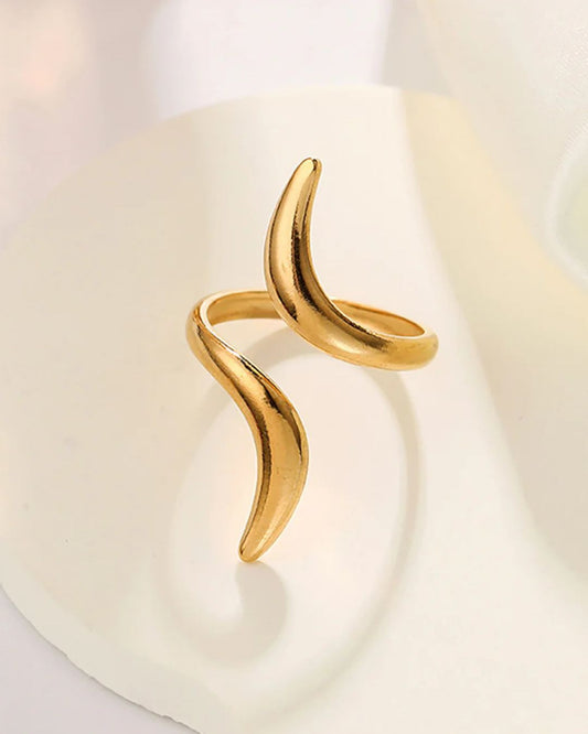 LINE RIPPLE RING