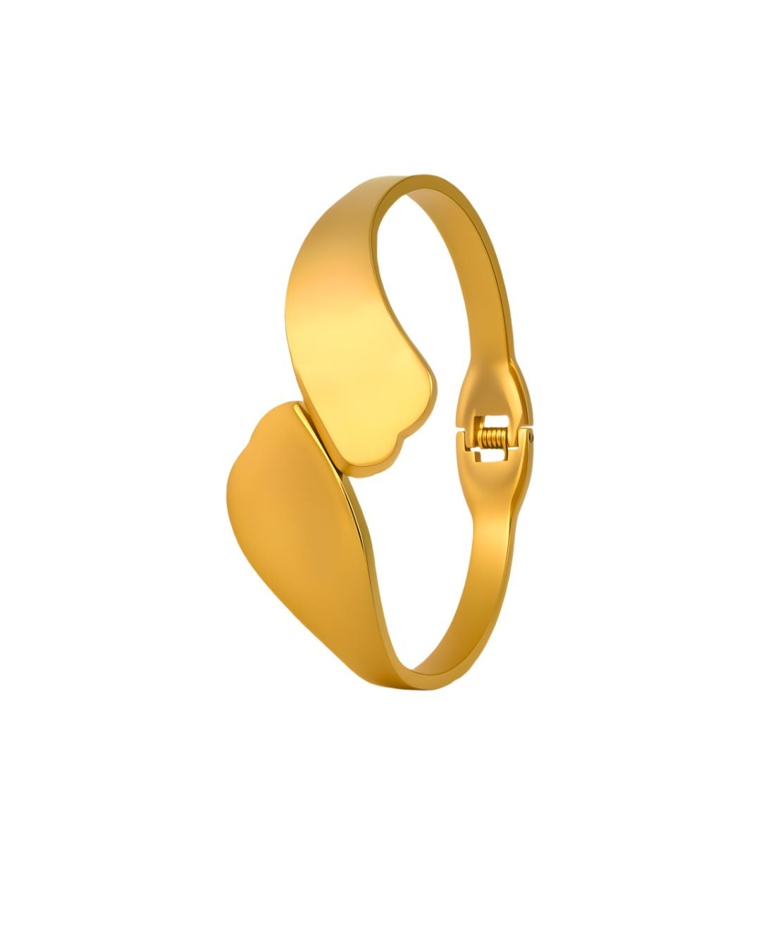 GOLDEN WAVE BANGLE