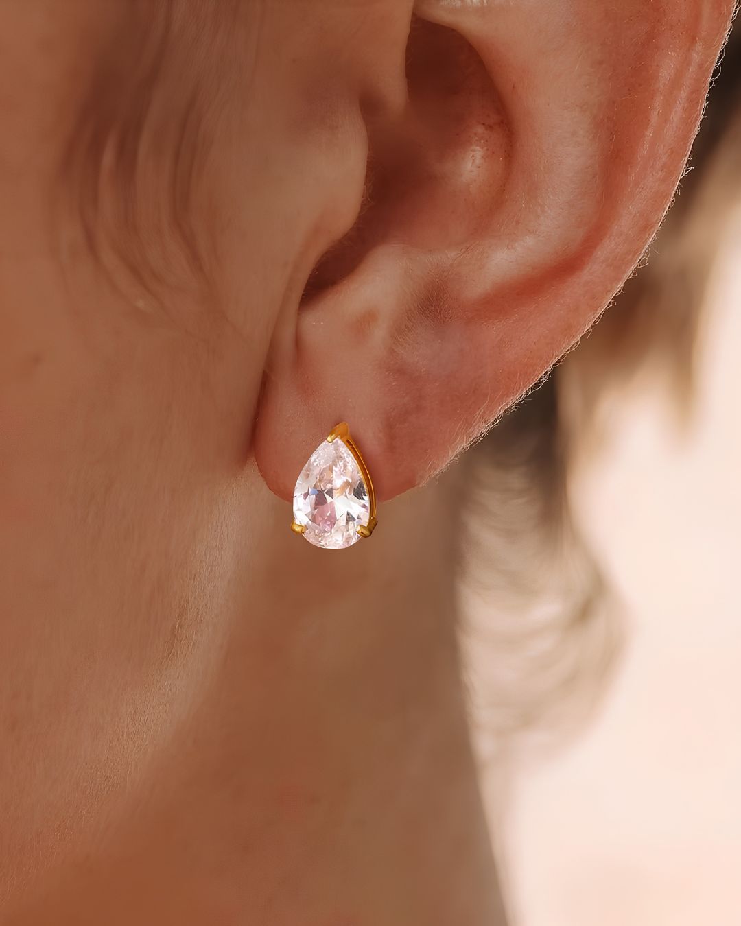 PEAR SHAPE STUDS