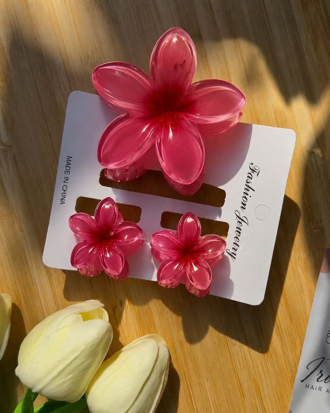 SET OF 3 FLOWER