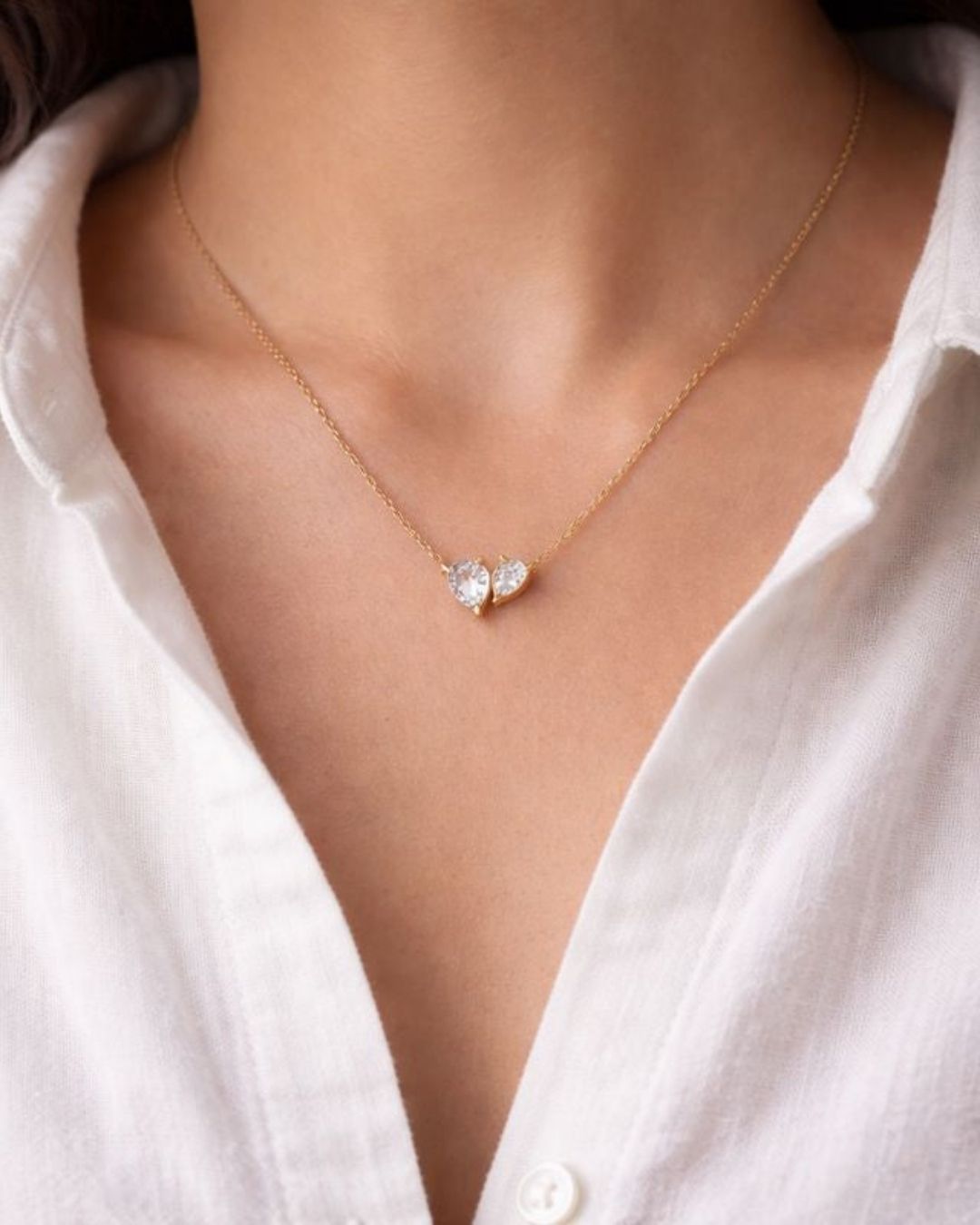 CRYSTAL TWIN PENDANT