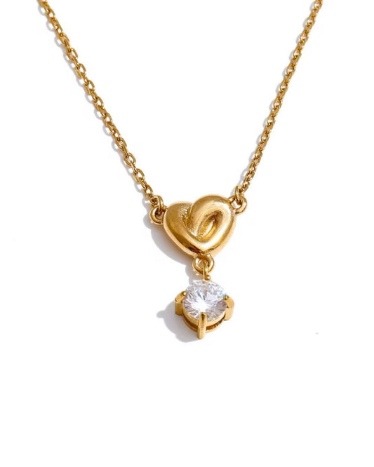 HEART DROP PENDANT
