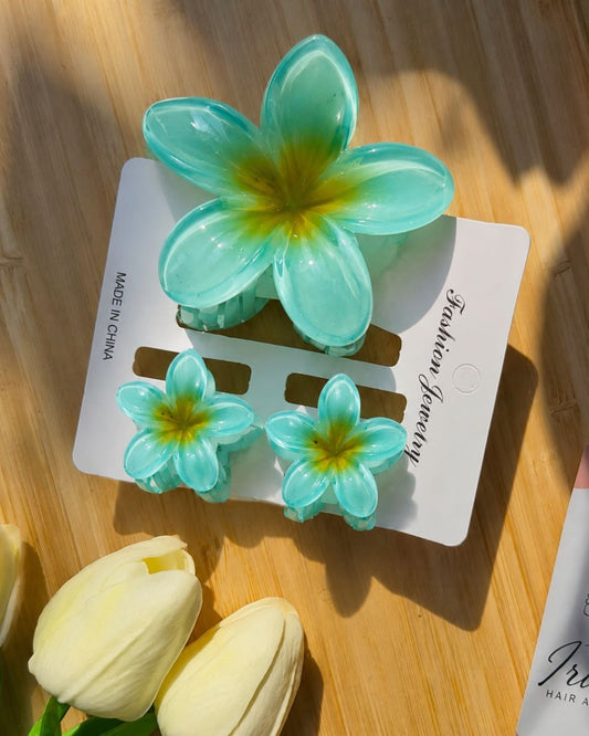 SET OF 3 FLOWER