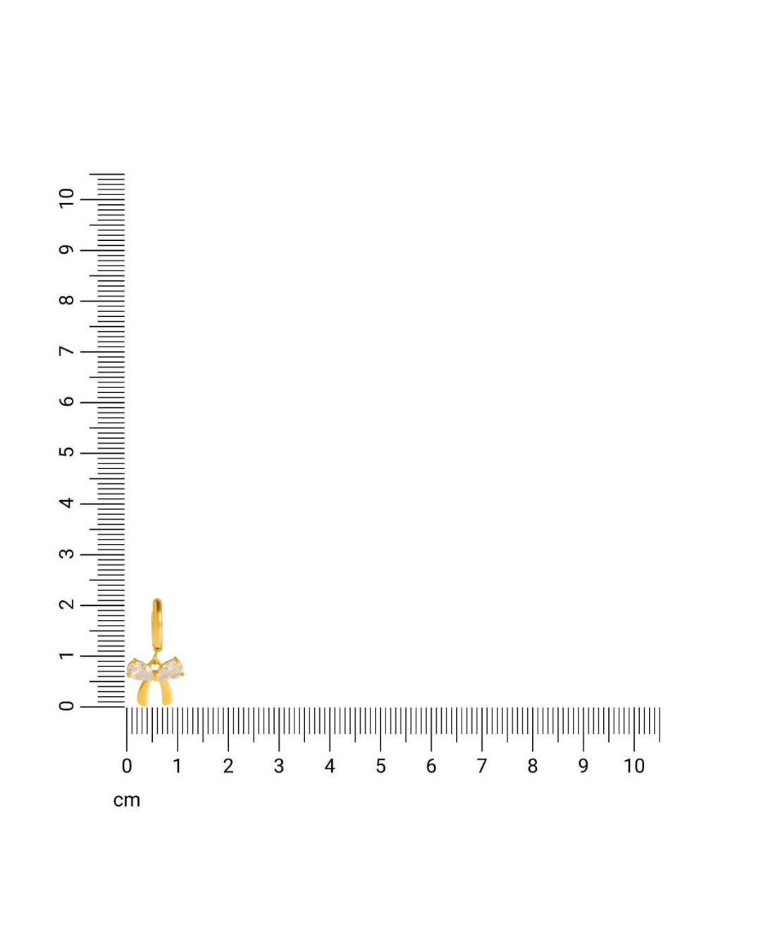 CRYSTAL BOW EARRINGS