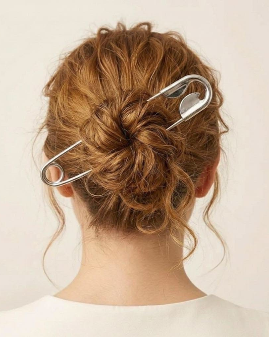 Safety Pin Claw Clip