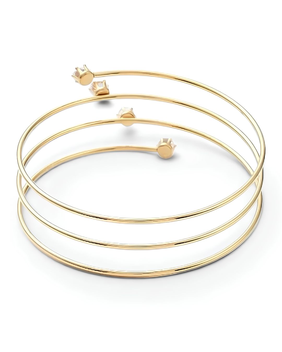 LUNA SOLITAIRE BANGLE