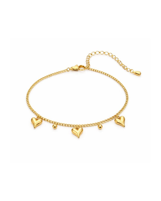 DROP HEART BRACELET