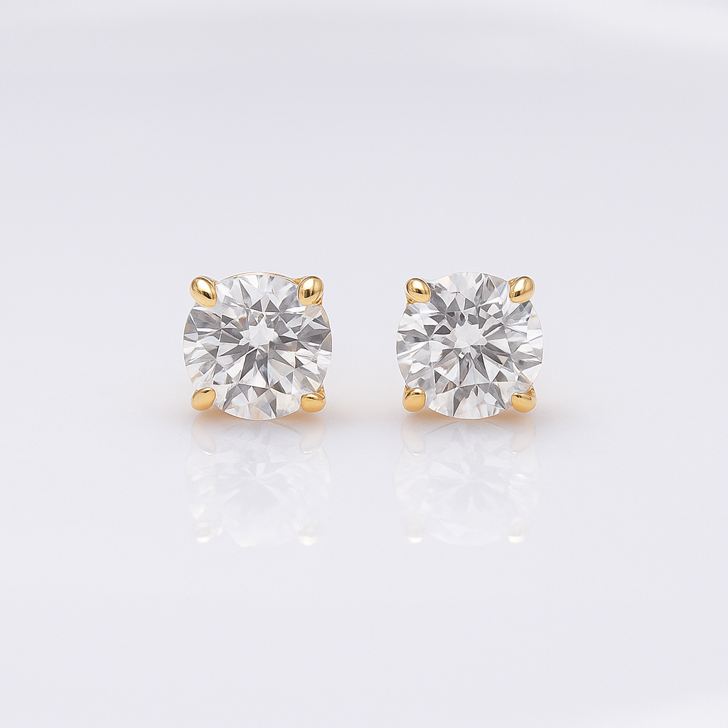 CRYSTAL STUD EARRINGS