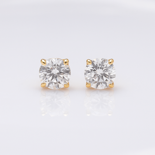 CRYSTAL STUD EARRINGS