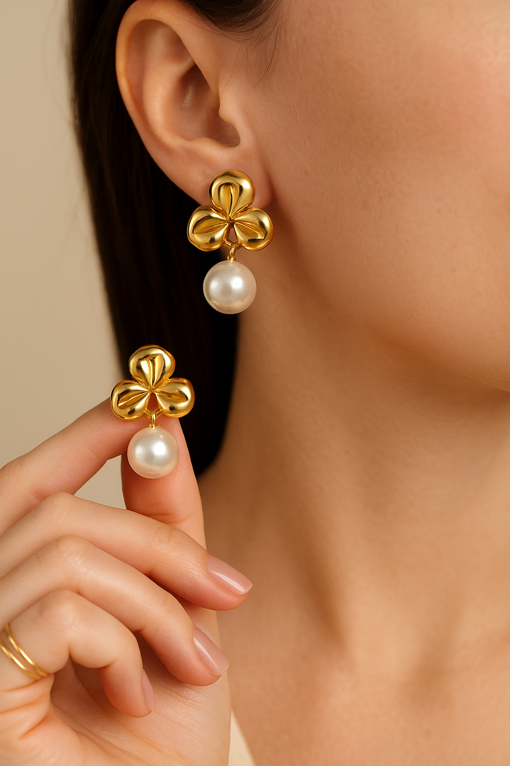 PEARL BLOSSOM EARRINGS