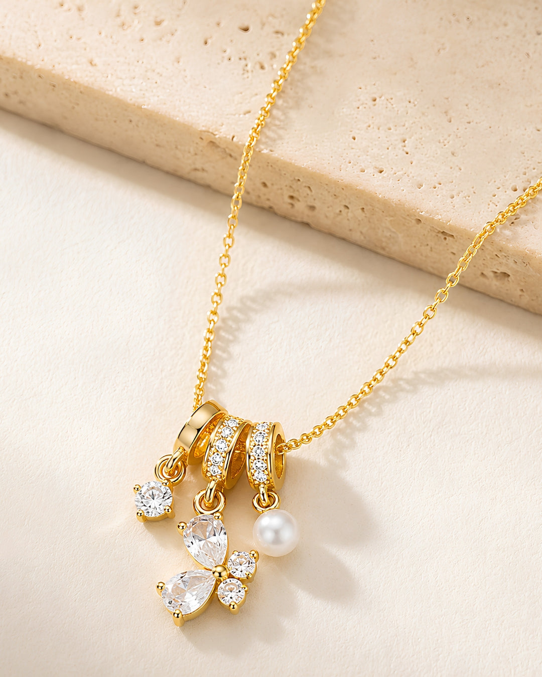 BUTTERFLY CHARM PENDANT