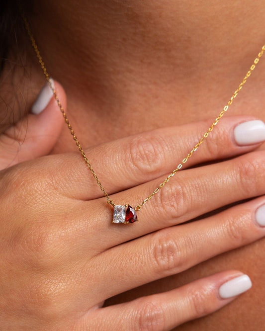RED CRYSTAL PENDANT