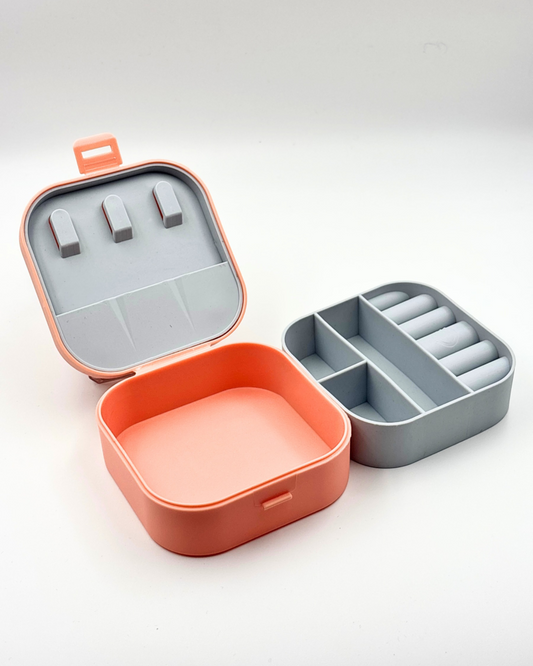 PINK SILICON JEWELLERY ORGANISER