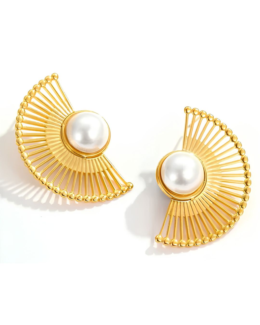 HALO PEARL EARRINGS