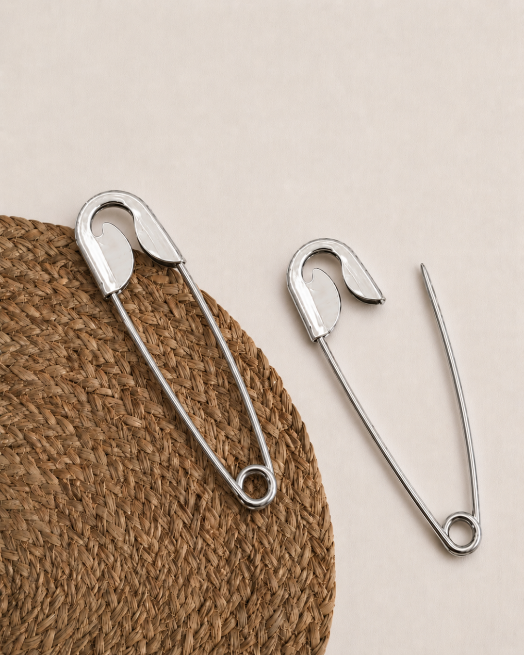 Safety Pin Claw Clip