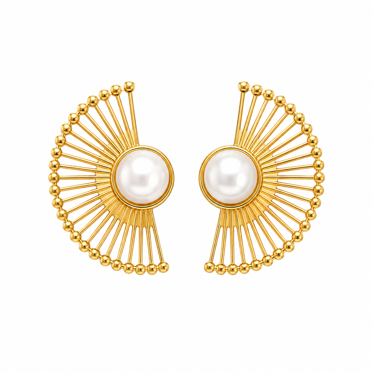 HALO PEARL EARRINGS