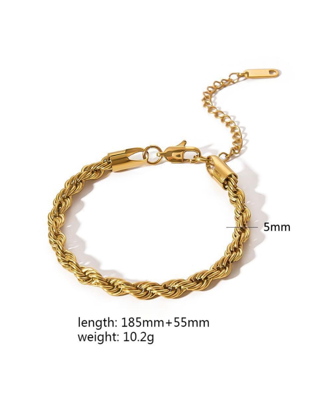 GOLD TWISTED BRACELET