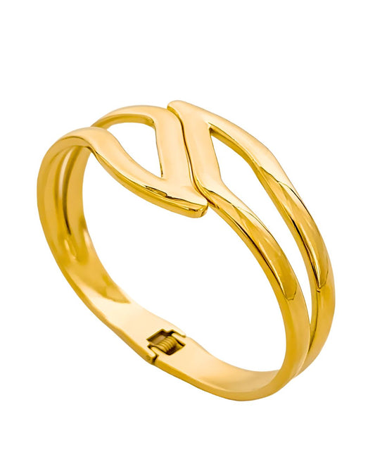 GOLD CUFF BANGLE