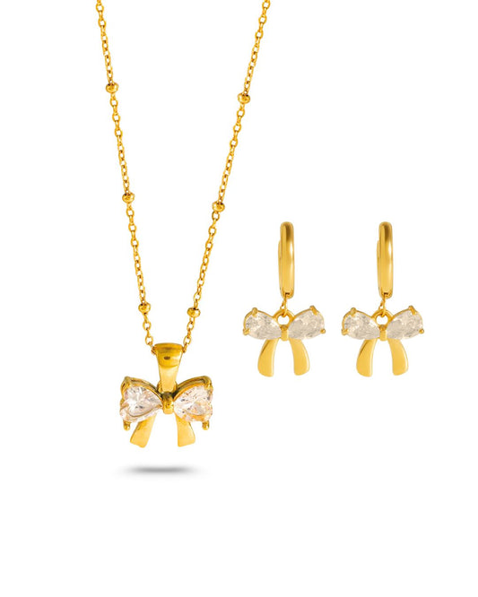 CRYSTAL BOW SET