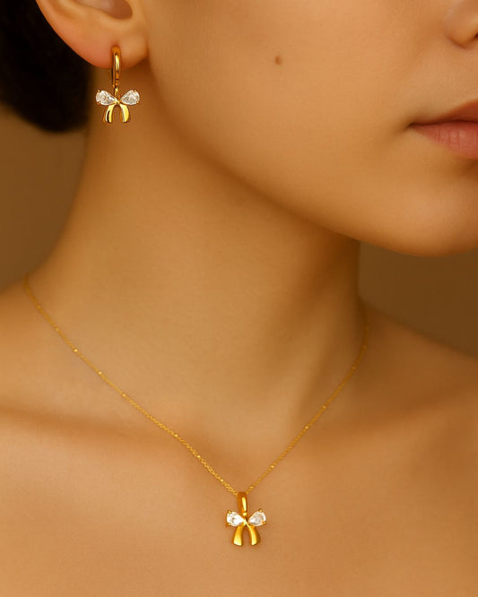 CRYSTAL BOW SET