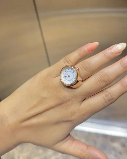 WATCH RING ROSE GOLD