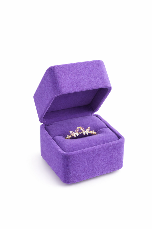 BUTTERFLY RING WITH RING BOX