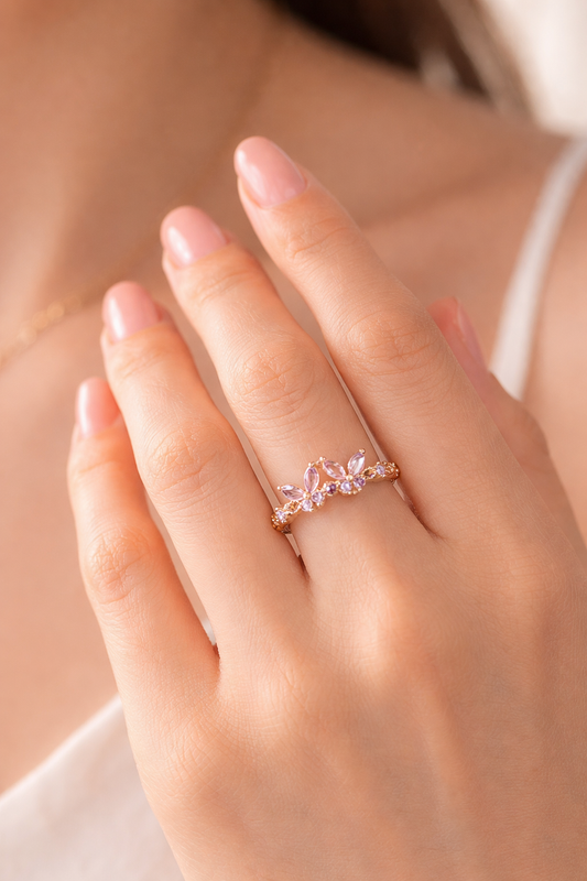 BUTTERFLY RING WITH RING BOX