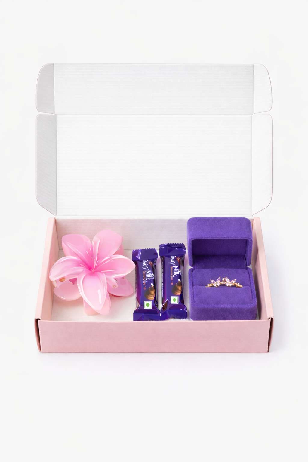 BLOSSOM RING WITH RING BOX