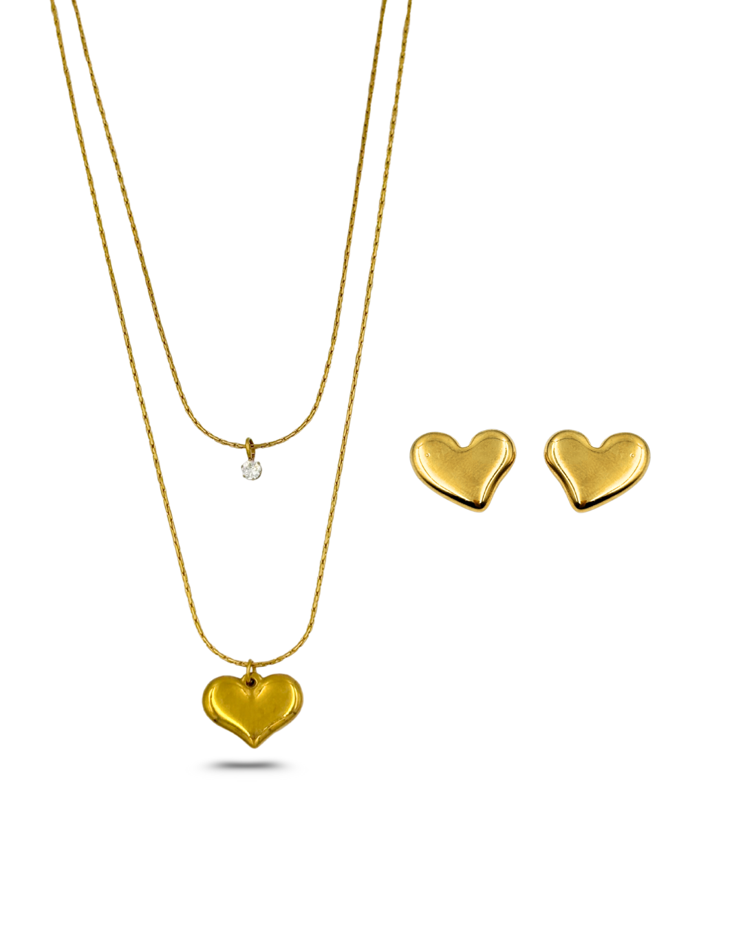 CRYSTAL HEART SET