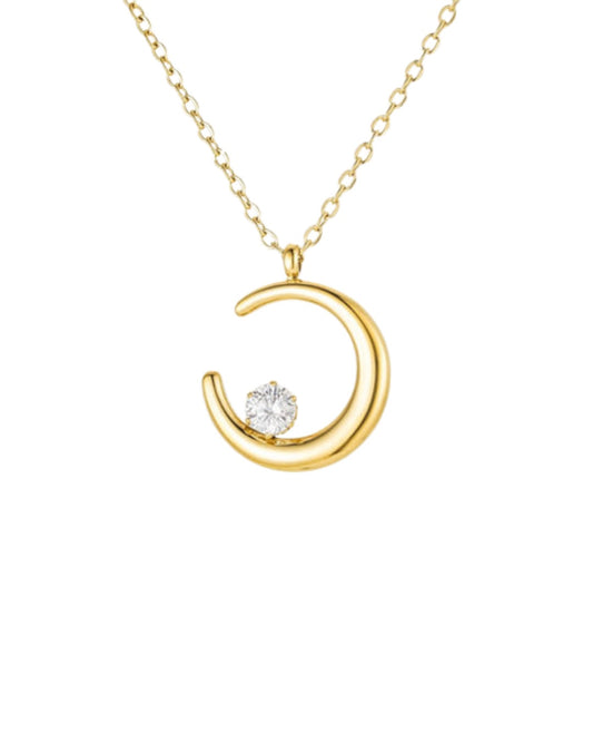 MOON CRYSTAL PENDANT