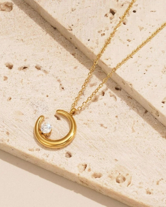 MOON CRYSTAL PENDANT