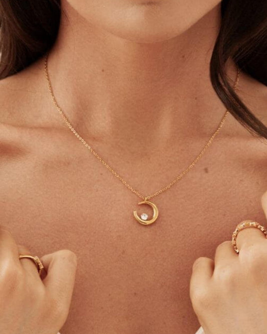 MOON CRYSTAL PENDANT